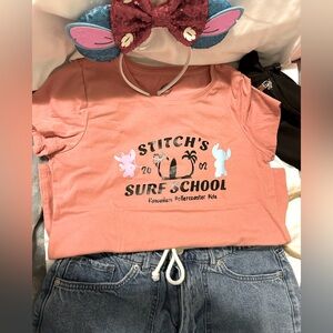 Stitch's Surf School Kids T-Shirt